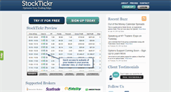 Desktop Screenshot of moneyshow.stocktickr.com